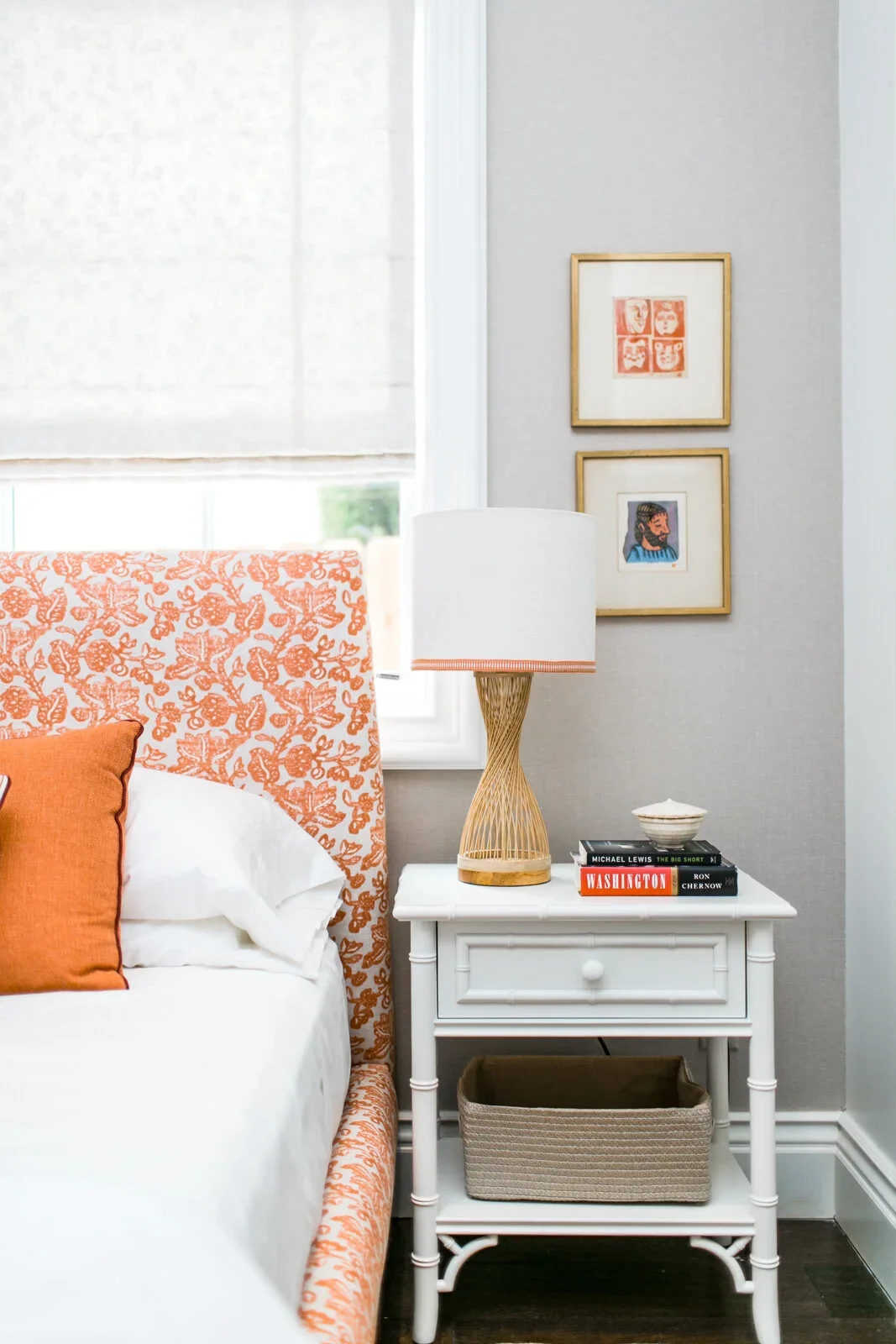 Orange-Floral-Headboard-Bedroom-Interior-Design-Night-Stand-Perfitt-Richards.webp