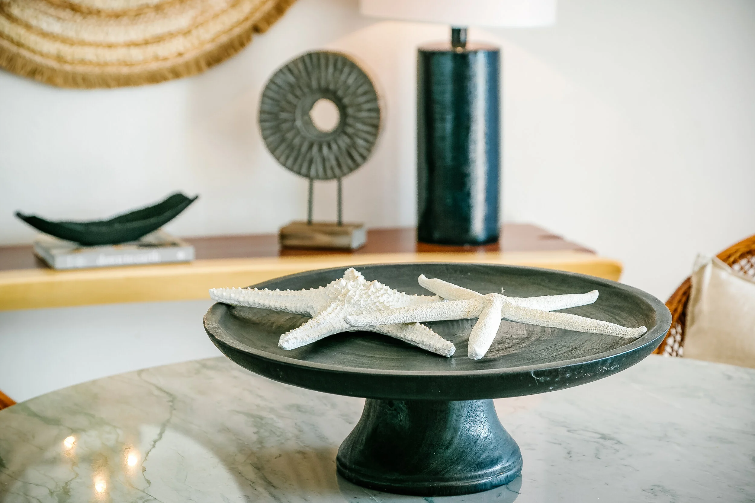 We incorporated existing decor combined with new original pieces.