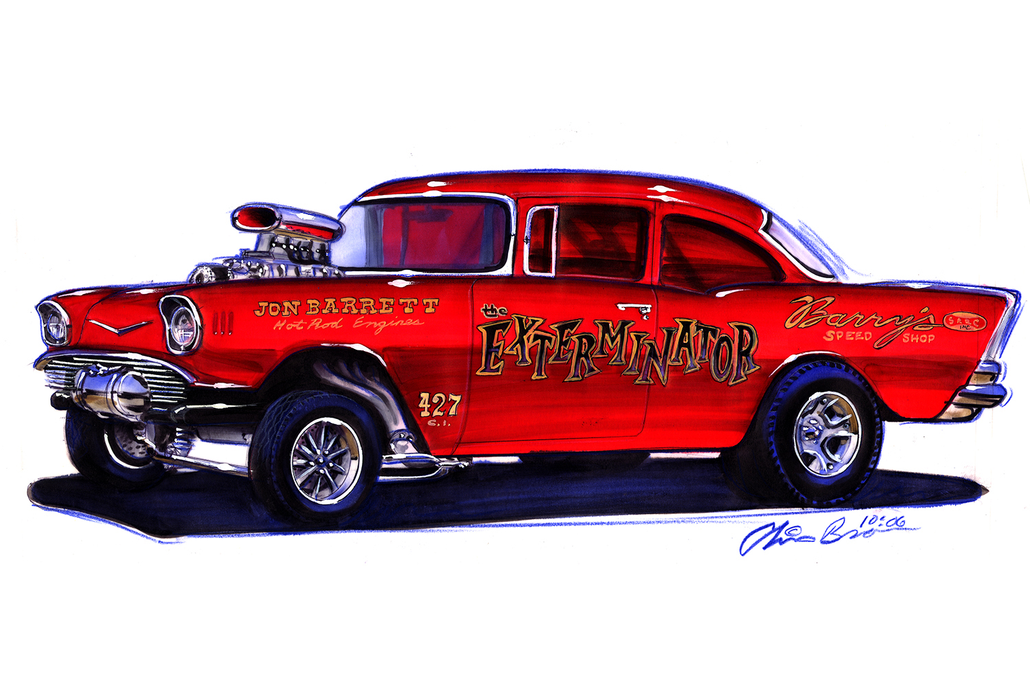 1957 Chevrolet Gasser "The Exterminator"