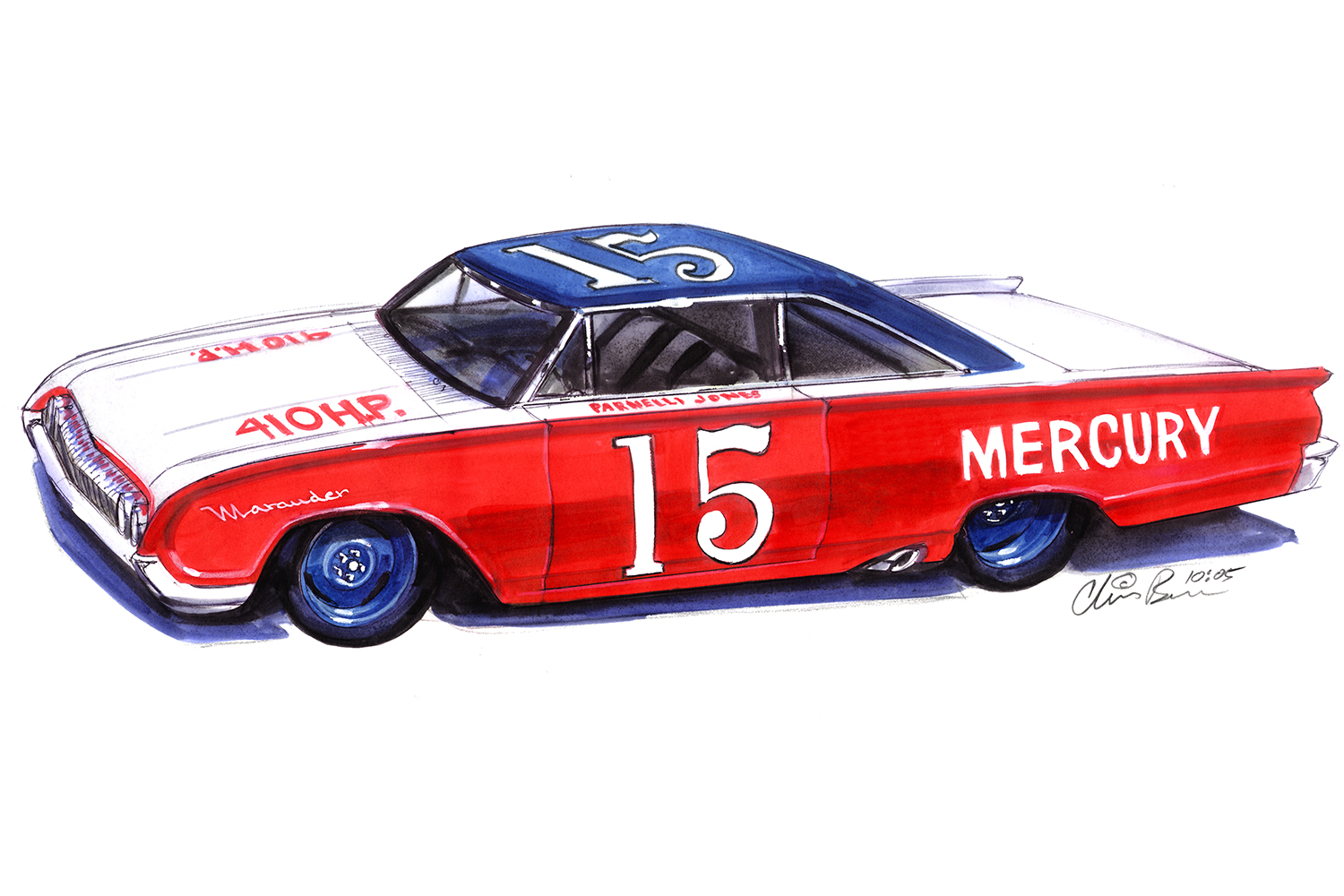 1964 Mercury Marauder Parnelli Jones Tribute