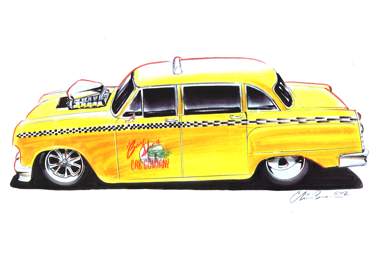 Richard Berg's Checker Cab