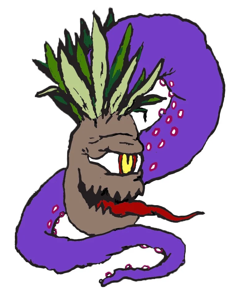 Demon Pineapple Sticker