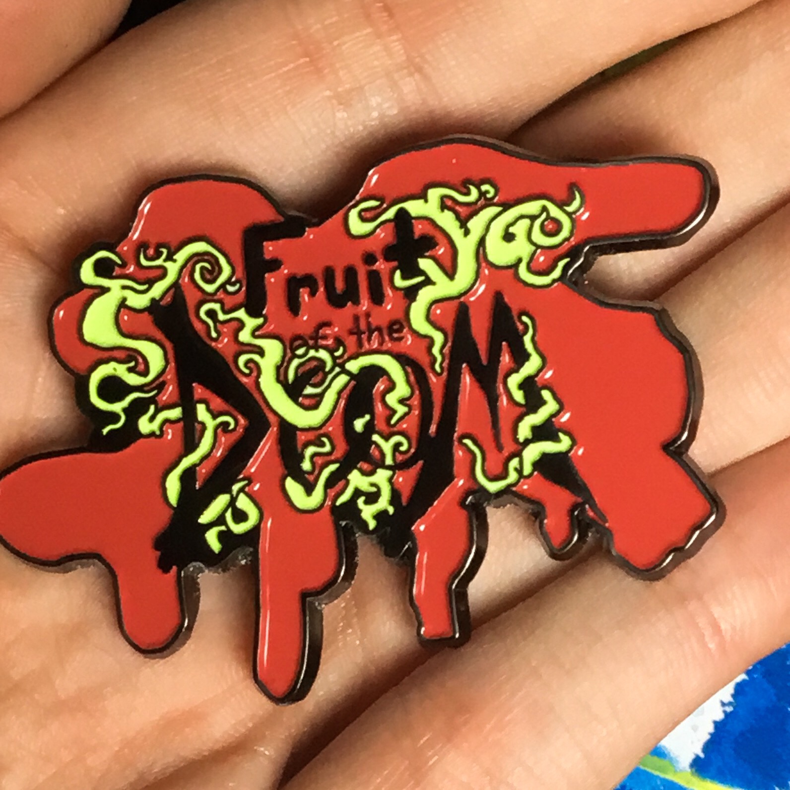 “Fruit of the Doom” pin