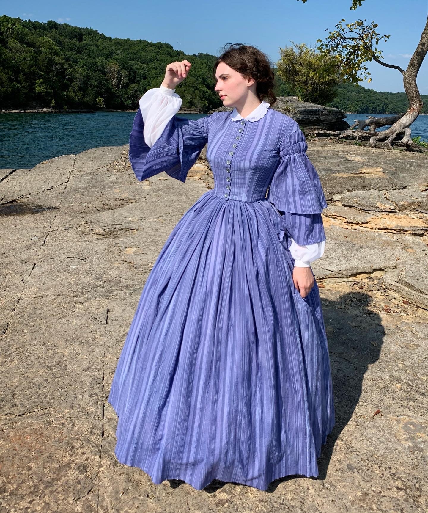 1860's Visiting Dress