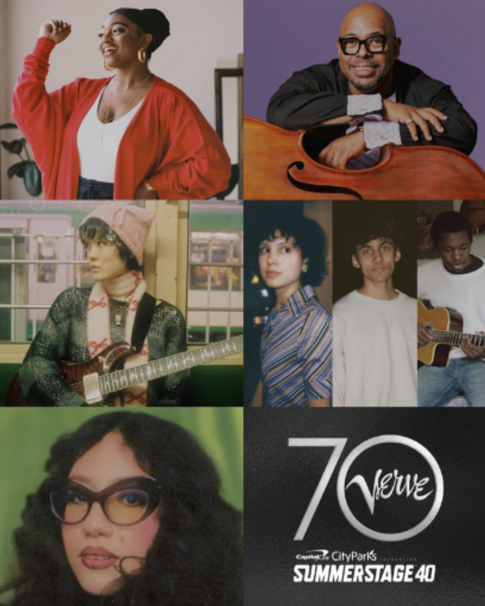 Verve 70th Bday @ SummerStage w/ Mei Semones