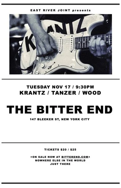 Wayne Krantz w/ Nate Wood and Noam Tanzer