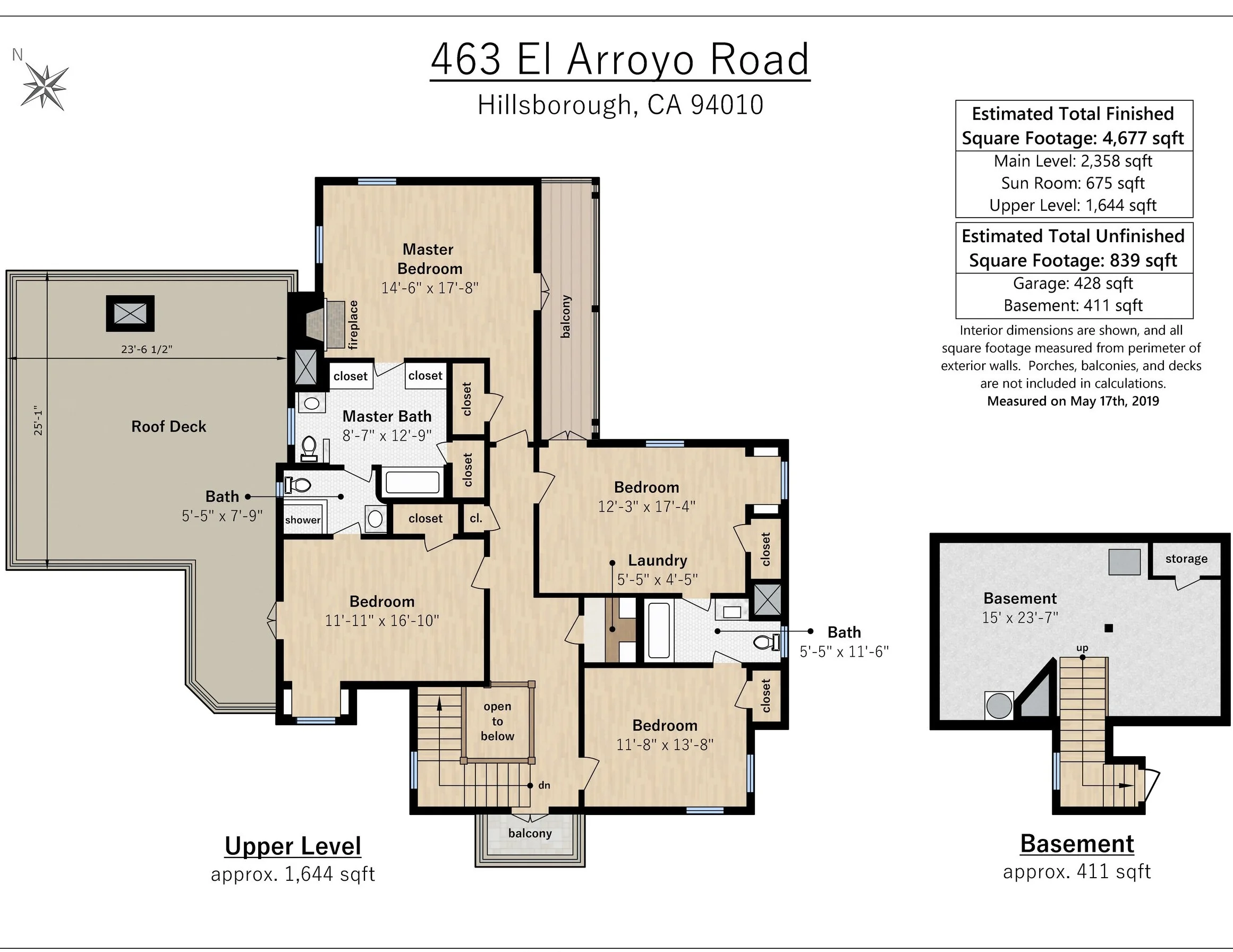 463 El Arroyo upper level.jpg