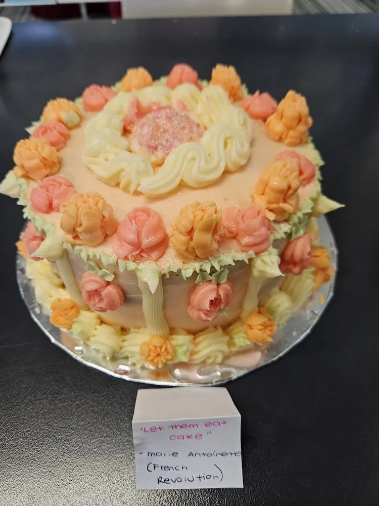 Let them eat cake - Olivia, Charlotte, Nicola Yr 11.jpg