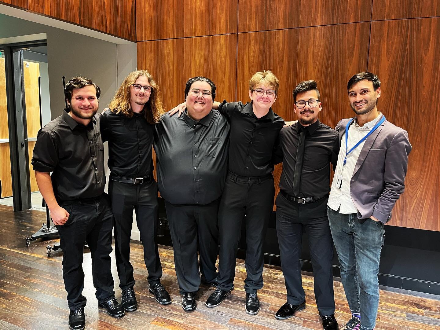Super late to the party but shoutout to my @accmusicdept student&rsquo;s performances on their semester wind ensemble concert this past Fall! It was a pleasure to get to play with them a little, and it&rsquo;s looking like an exciting spring ahead wi