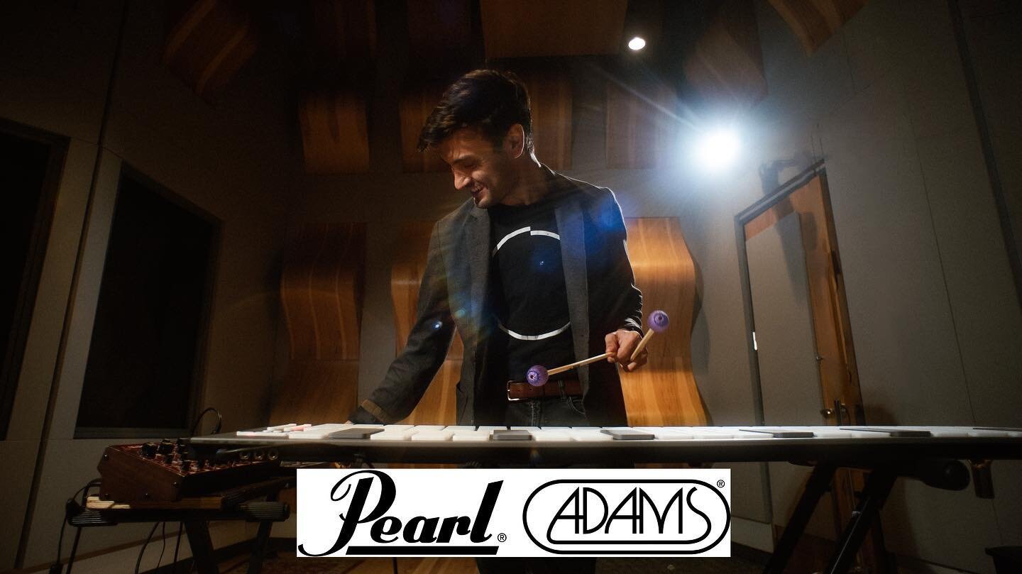 Super excited to get to finally get to say that I&rsquo;ve signed on with @pearladamspercussion as a Concert Artist! I&rsquo;ve been playing these instruments for years and they really represent the sound I hear in my head when I think of drums and k