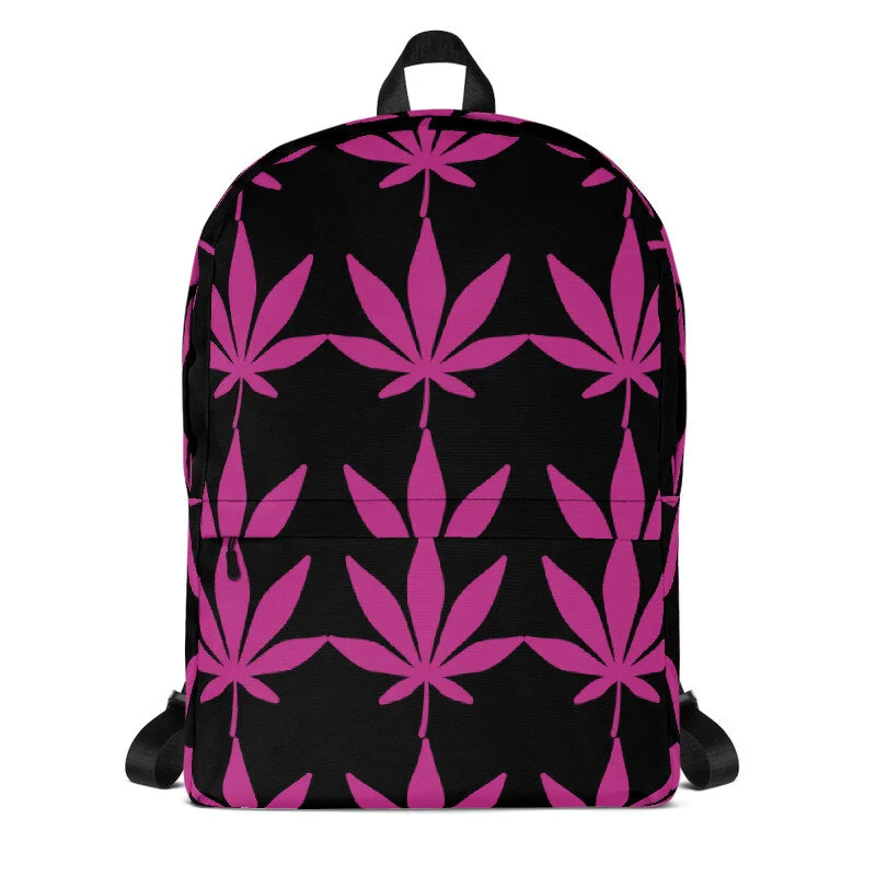 Pink Phlower Bookbag