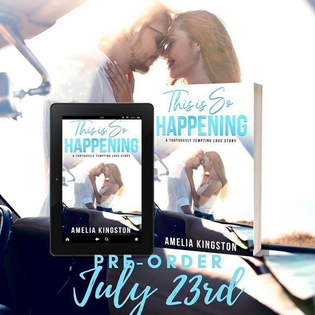 This is So Happening is available for #preorder NOW! 😍⠀
⠀
For the first time in her life Jessie knows what she wants. Devin Bennett. And she&rsquo;s not above torturing him with temptation to make it happen.⠀
⠀
Link in bio!⠀
https://books2read.com/T