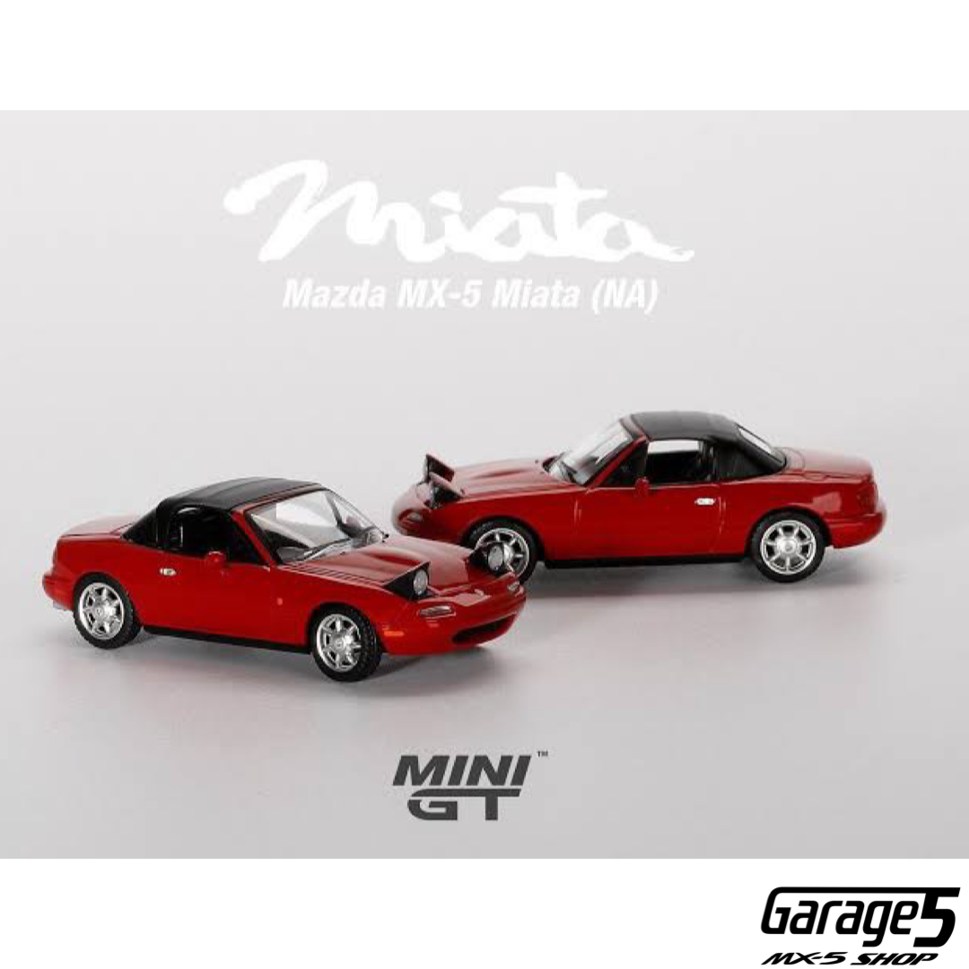 Mini GT Mazda Miata MX5s (NA) 304/361/393/331/298 — Garage 5