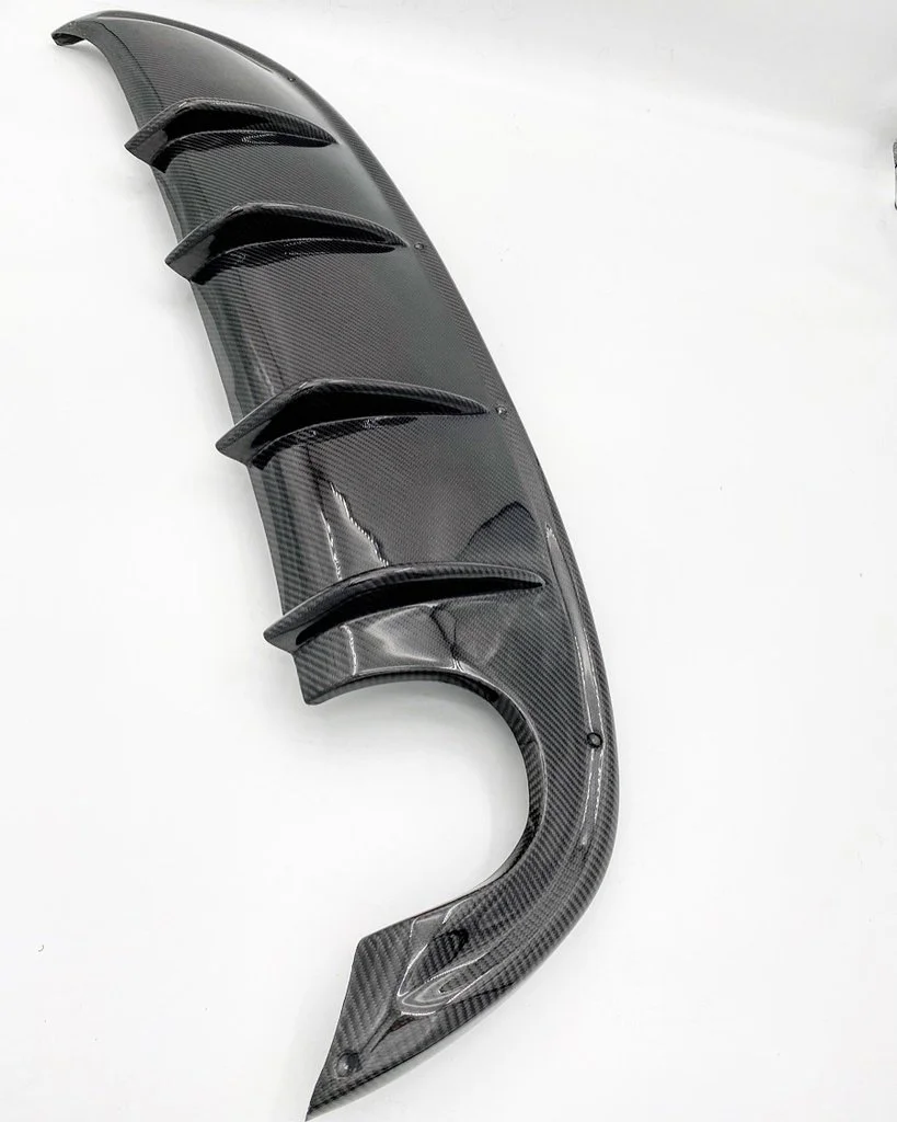 Rear Diffuser (OEM Exhaust) (Polyurethane Version) For Miata NC2/3 ...