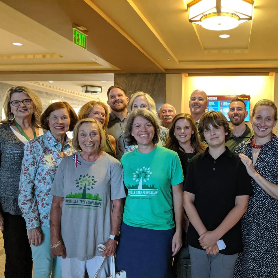 After BL2018-1416’s Passage (from left to right): Jennifer Smith, Eleanor Willis, Pat Wallace (front), Carol Hudler (middle), Jim Gregory (back), Carol Ashworth (hiding in the middle), Noni Nielsen (front), Anthony Viglietti (back), Laura Martin (middle), Ad Hudler (back), Alder Garcia (front), Will Worral (back), and CM Angie Henderson.