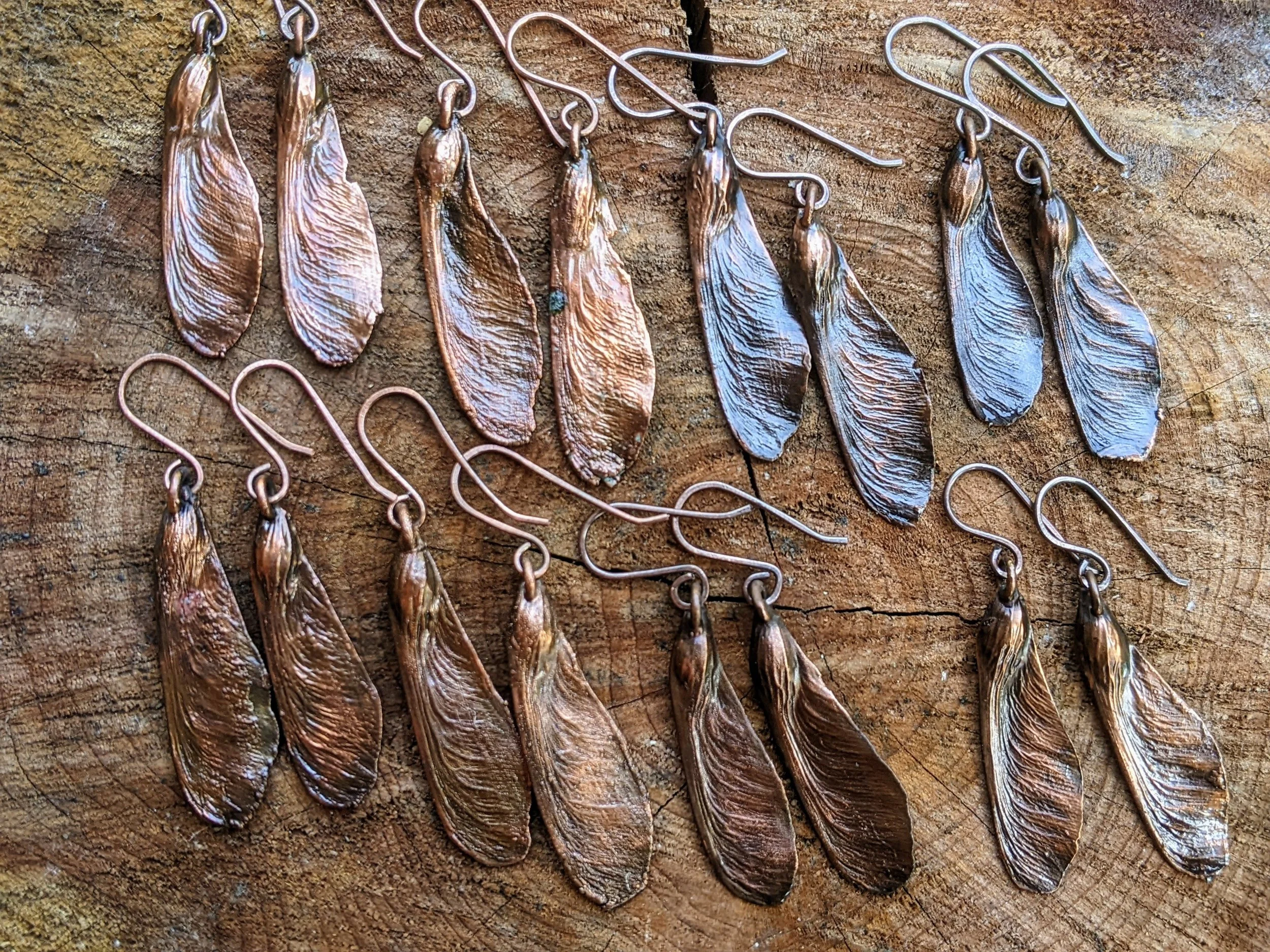 Maple Seed Earrings — Nashville Tree Conservation Corps - Main Image
