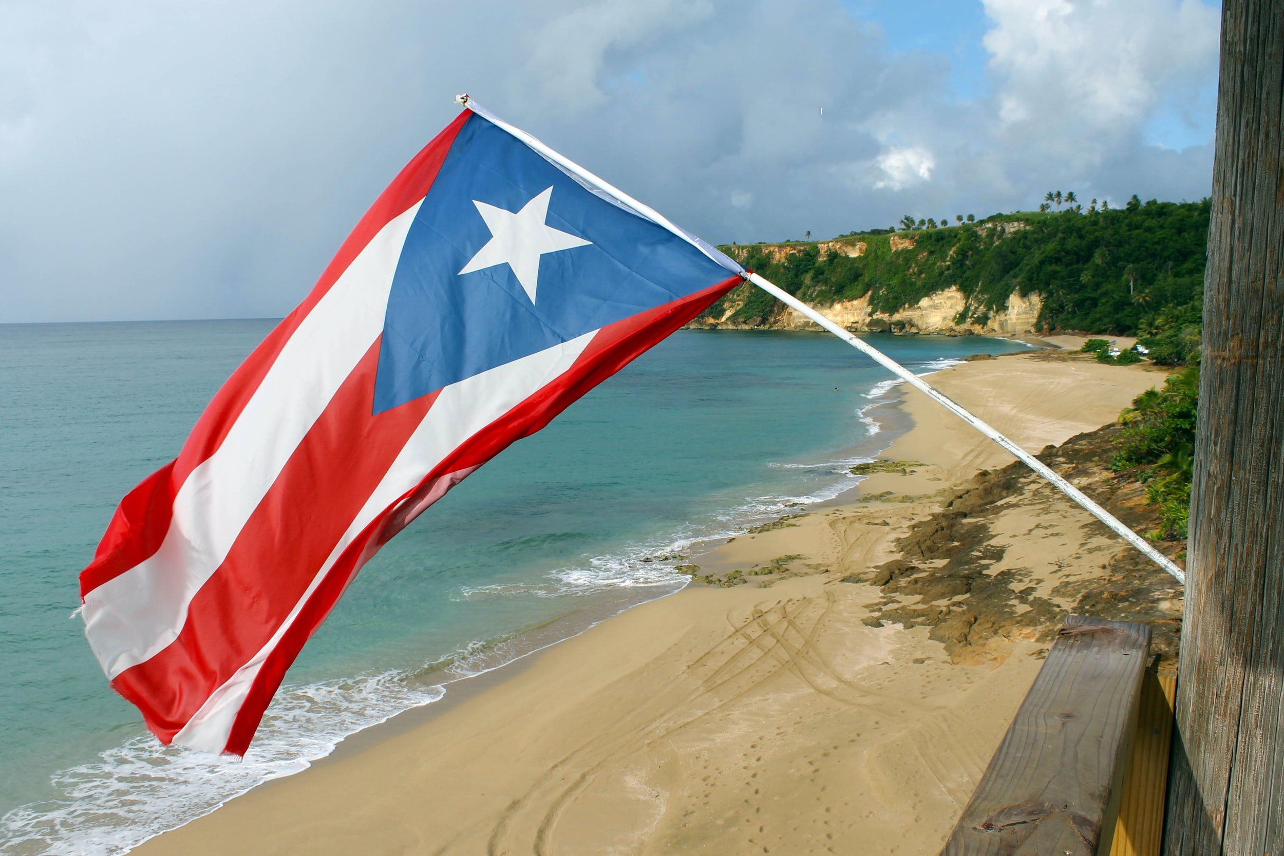 Playa de la Bandera de Puerto Rico