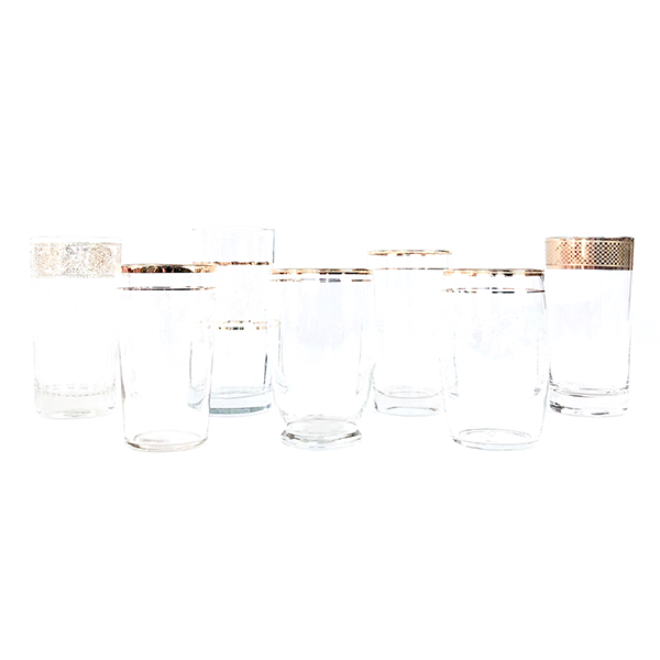 Gold Accent Glass