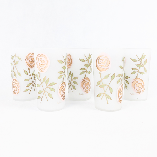 Gold + Pink Highball Collection