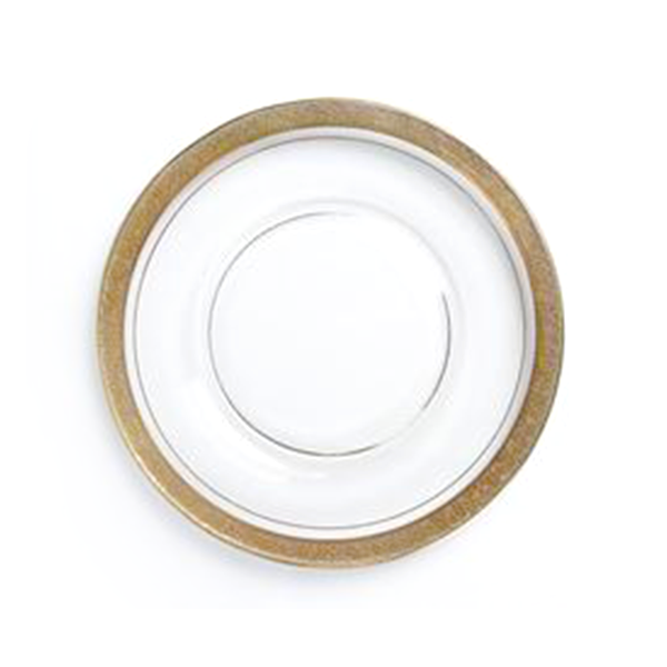 Mixed Vintage Gold Rim Salad Plate 