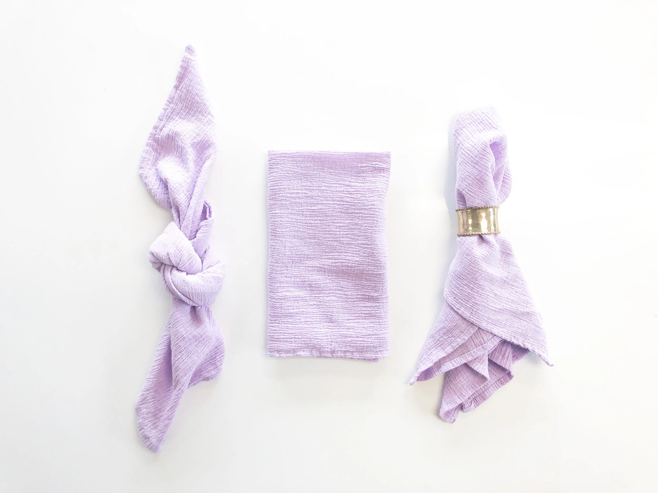 Lavender Napkins