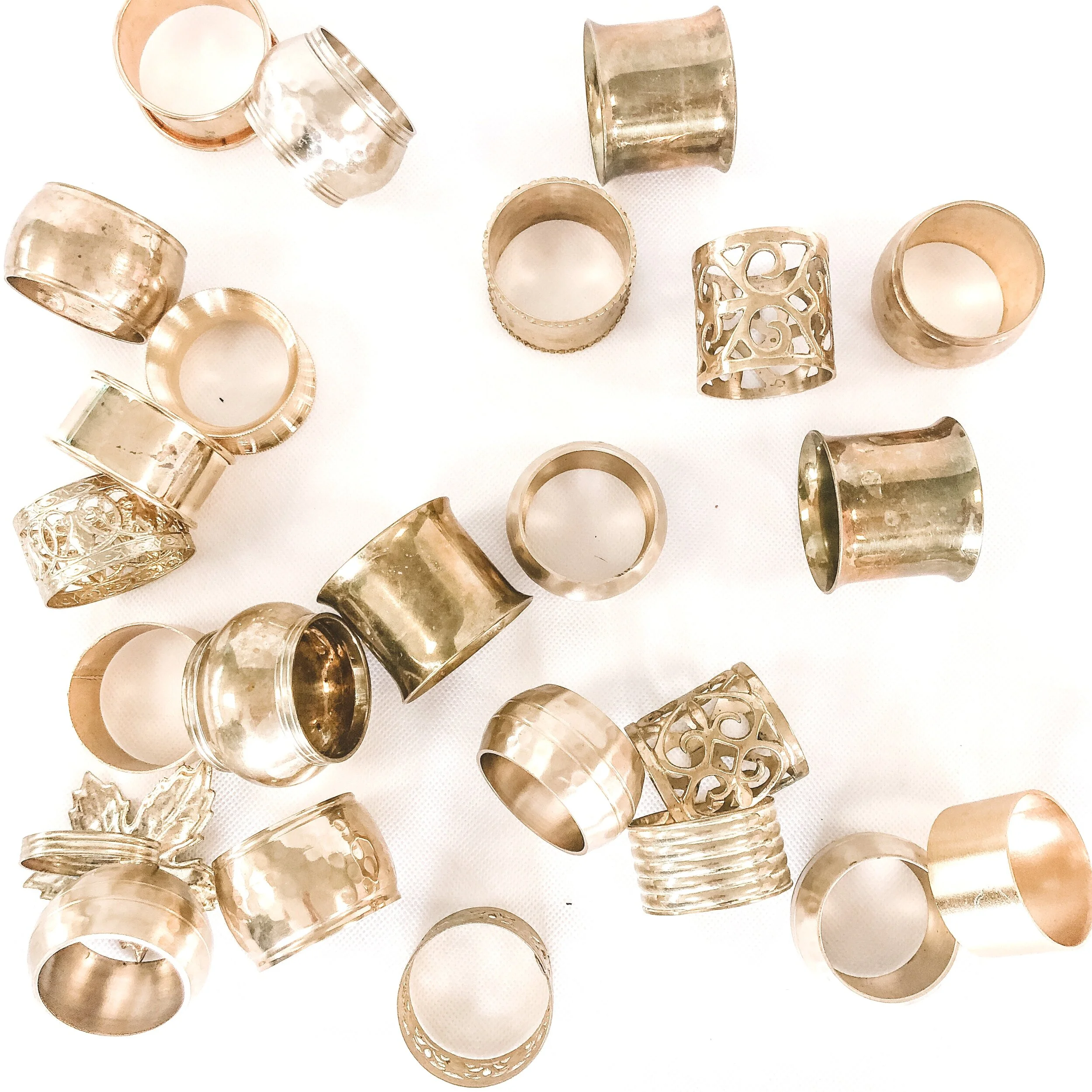 Gold Napkin Rings