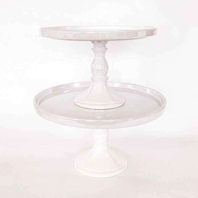 Modern White Cake Stands | Cake Stands are updated on our website now