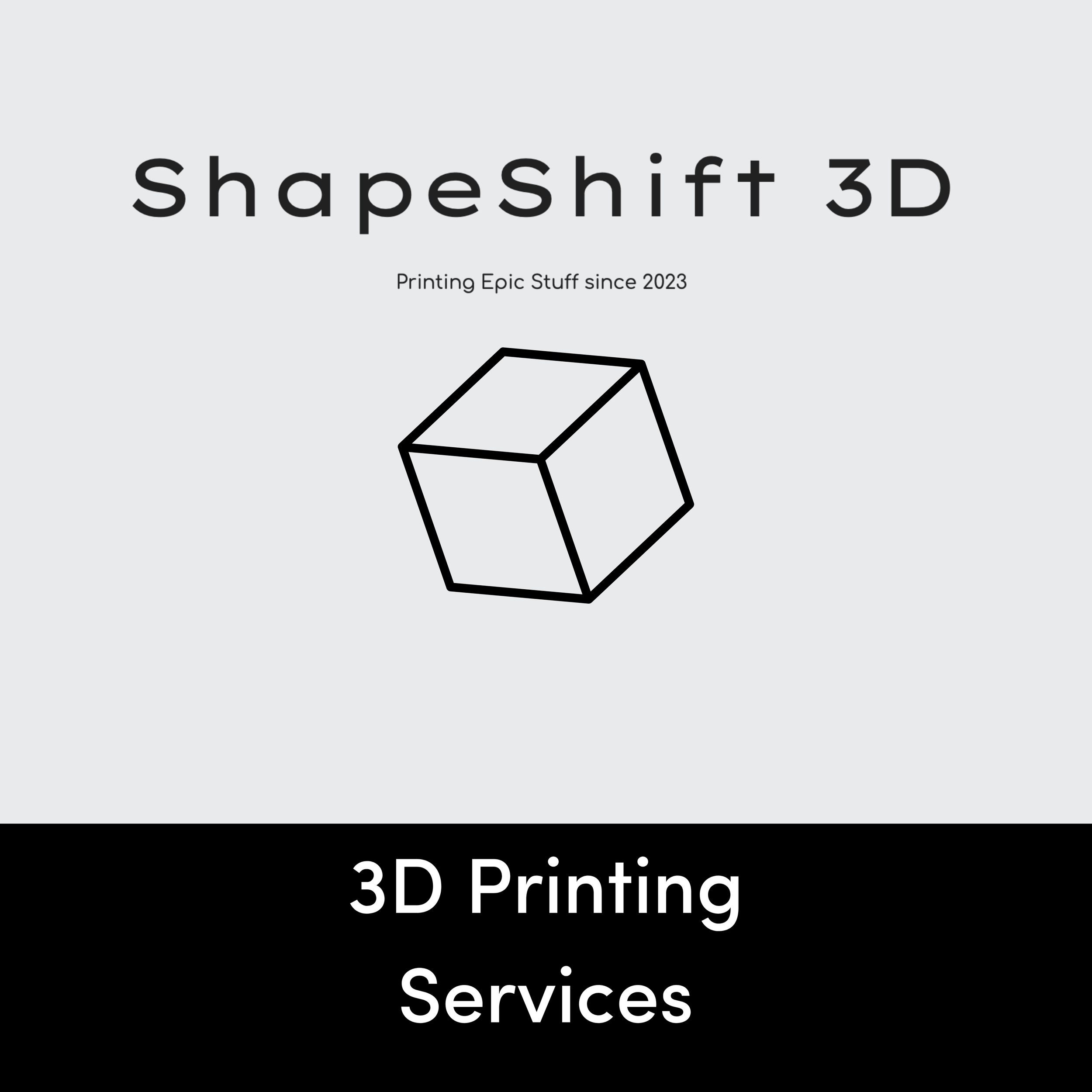 ShapeShift 3D Printing