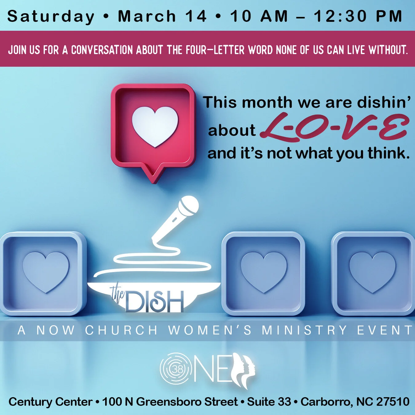 One38 | The Dish | March 14