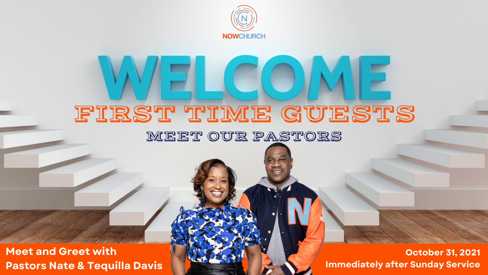 Meet and Greet with Pastors Nate and Tequilla Davis