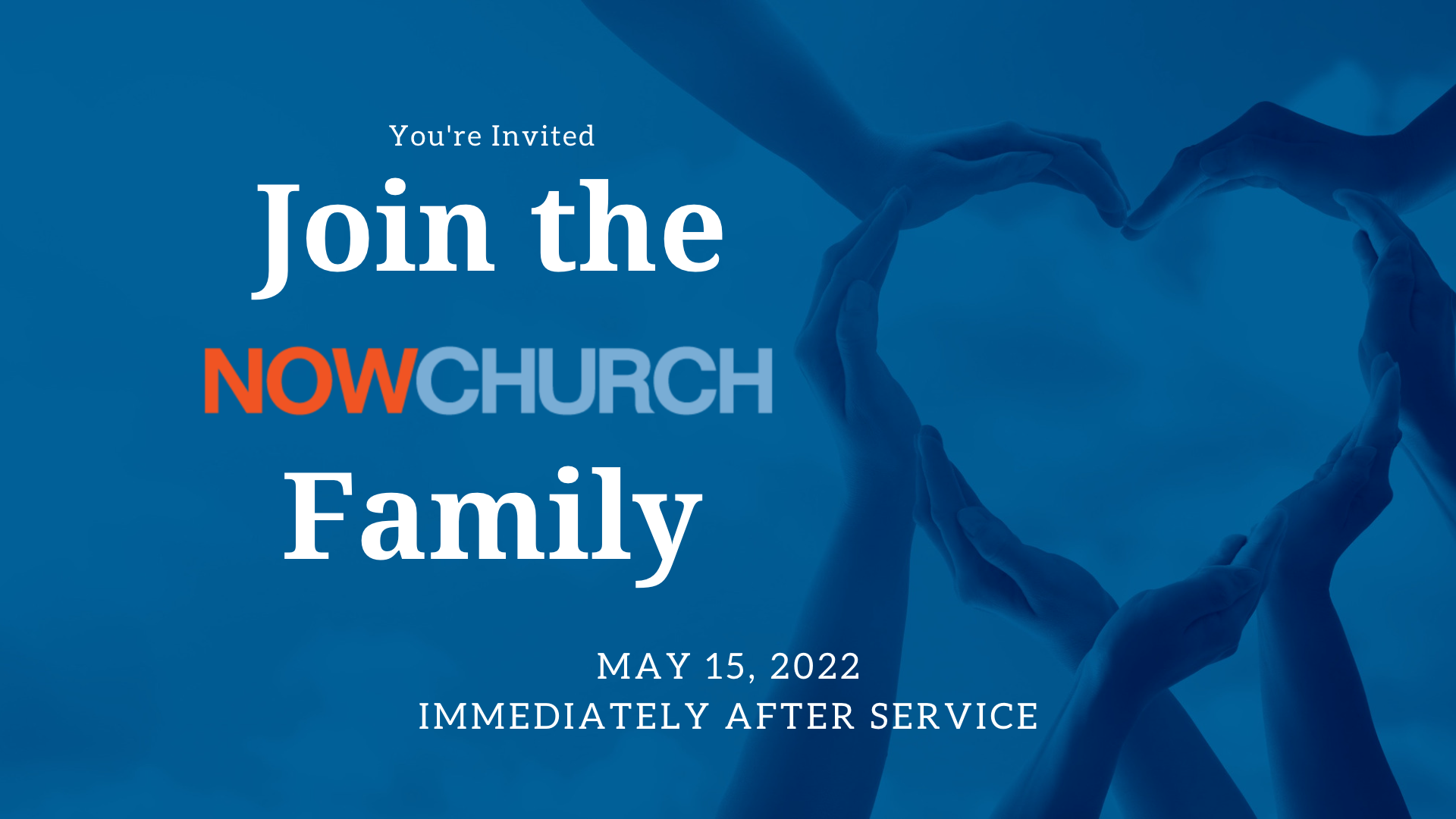 New Member's Class | May 15