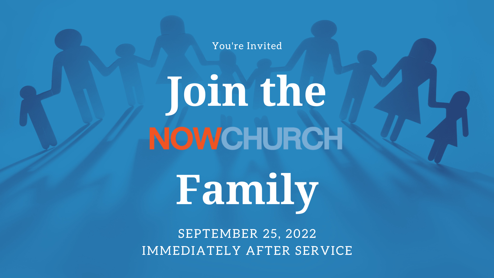 New Member's Class | September 25