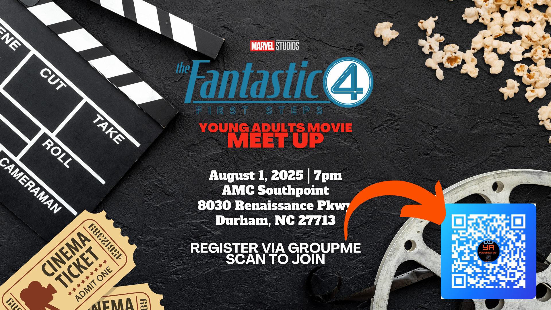 Young Adults | Movie Meetup | August 1st