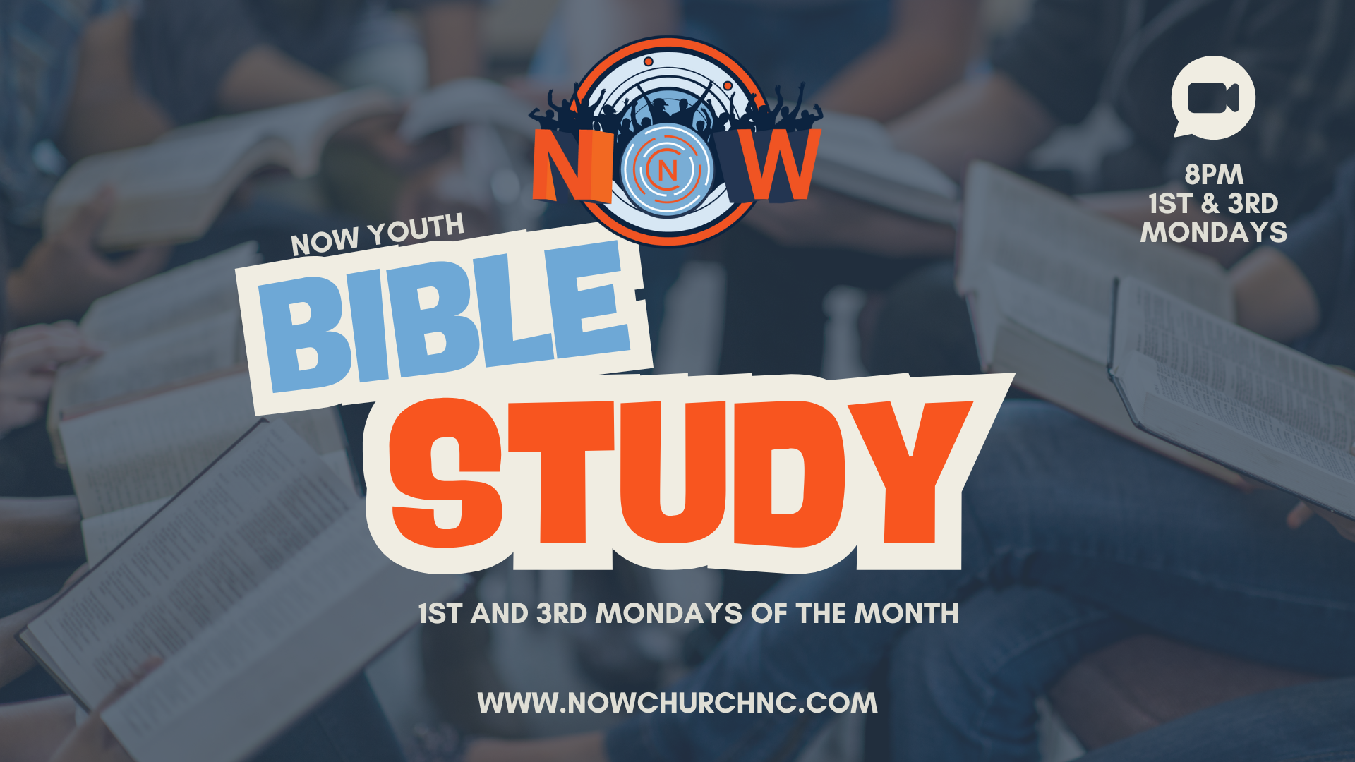 Now Youth Bible Study | Feb 2 | 8pm