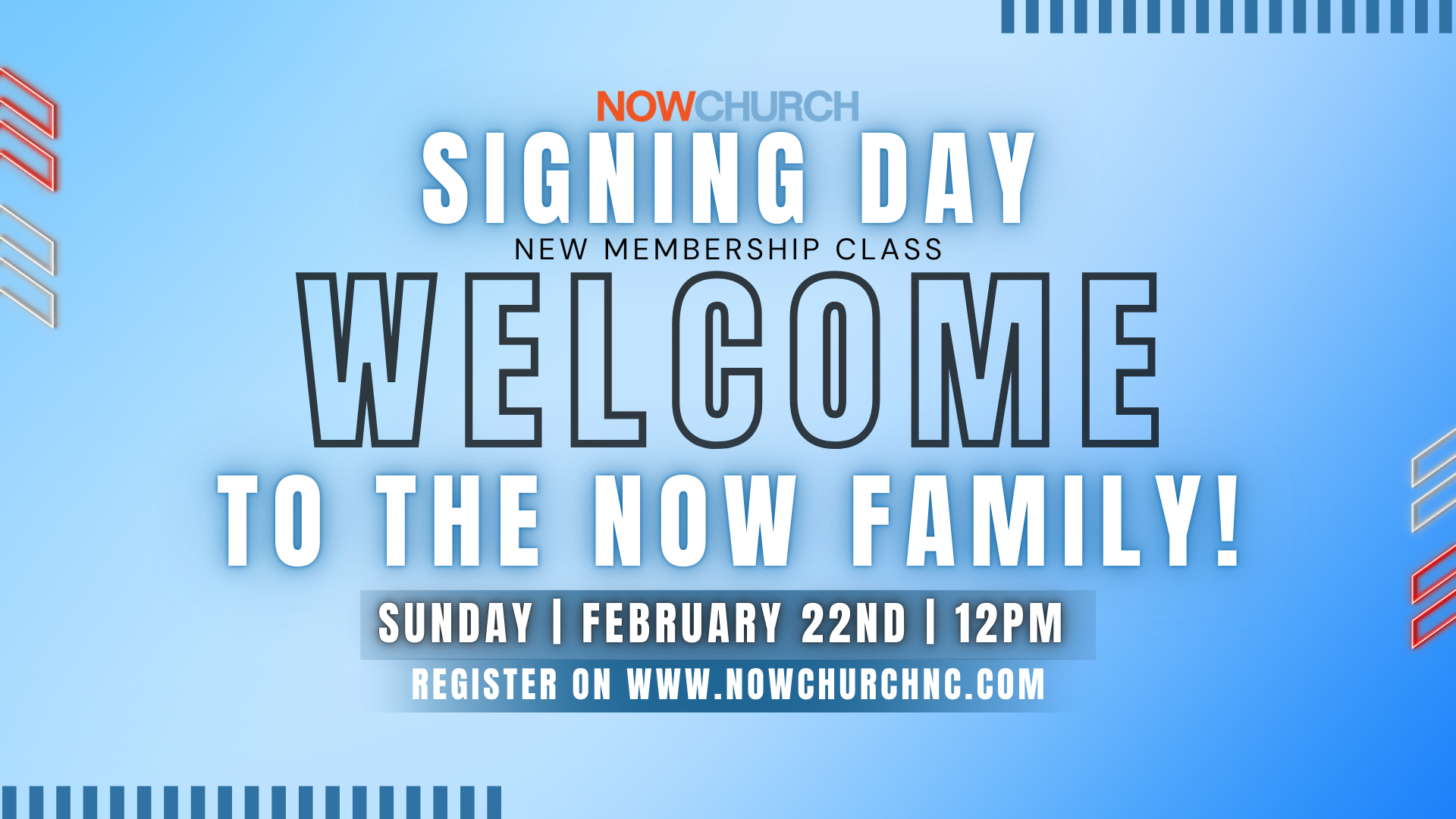 Signing Day - New Members Class | February 22nd
