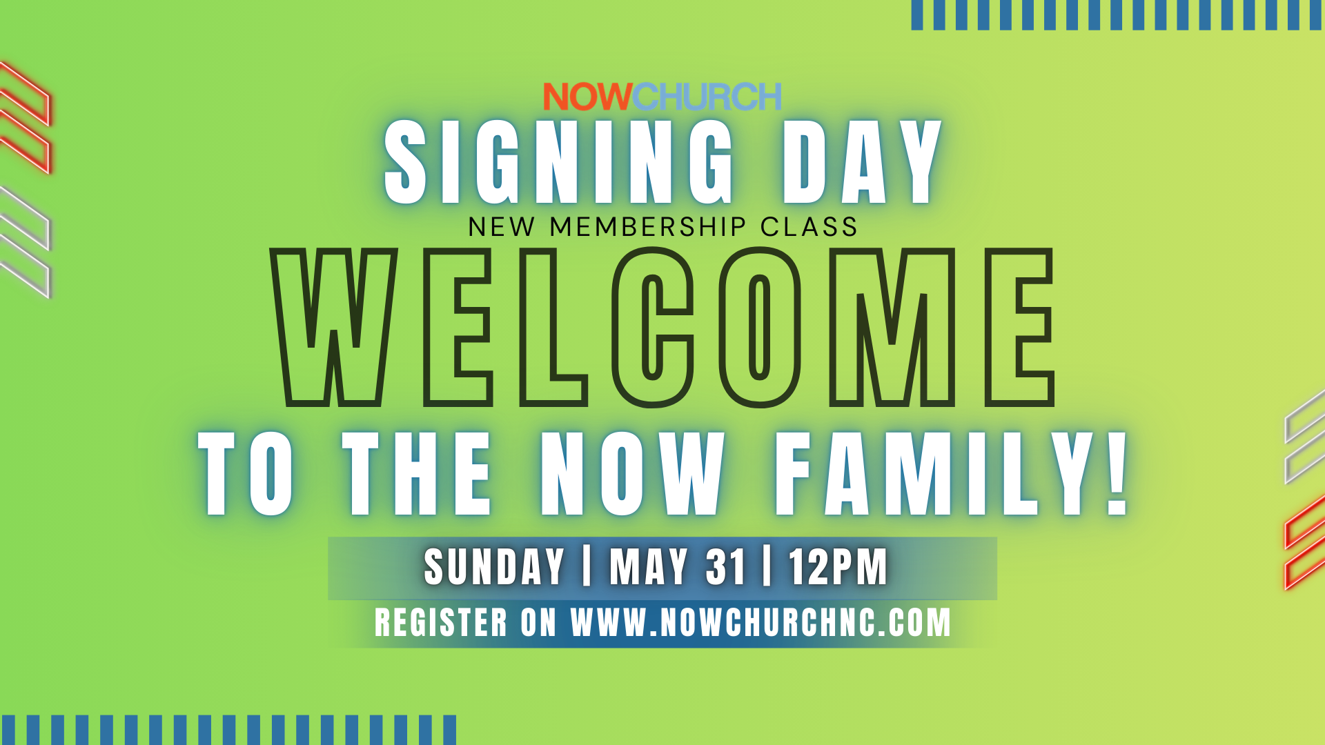Signing Day - New Members Class | May 31st