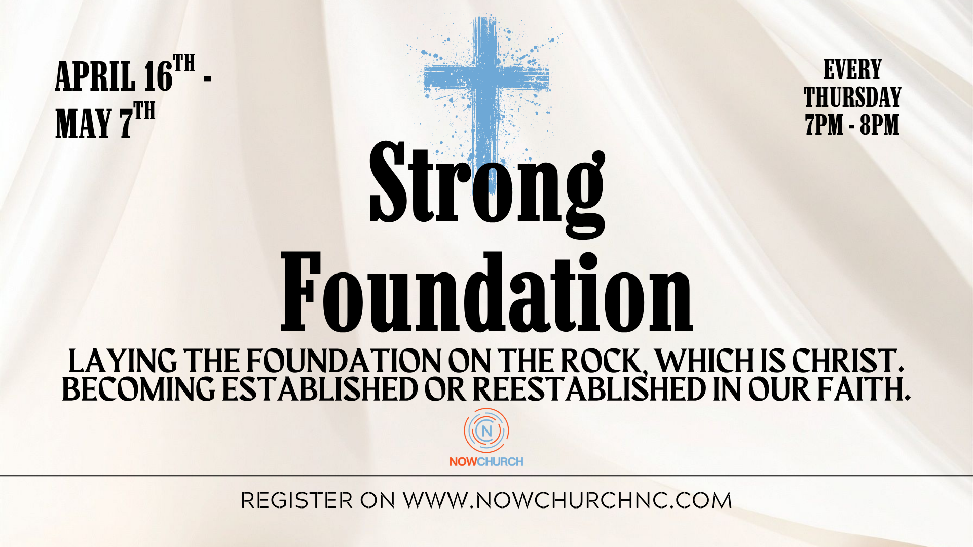 Foundations | Spring Classes (Thursday Nights) 