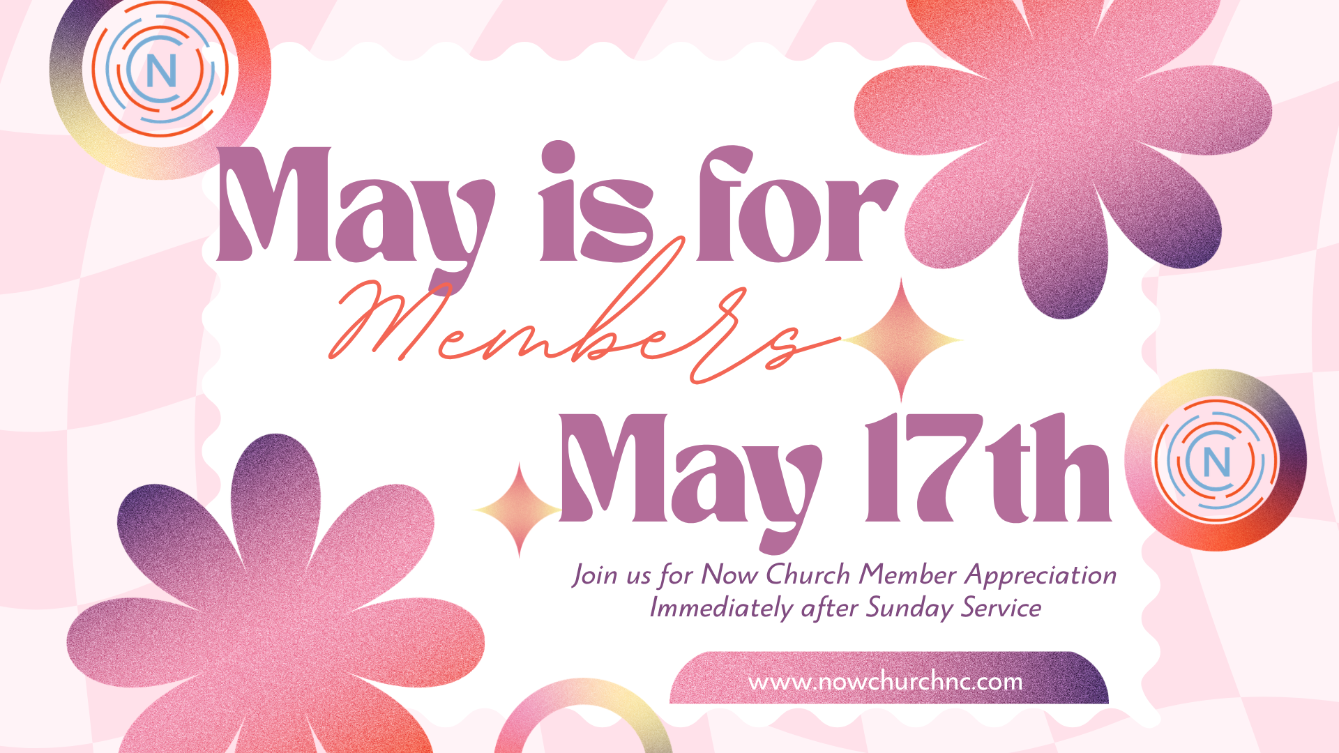 May is for Members | May 17th 