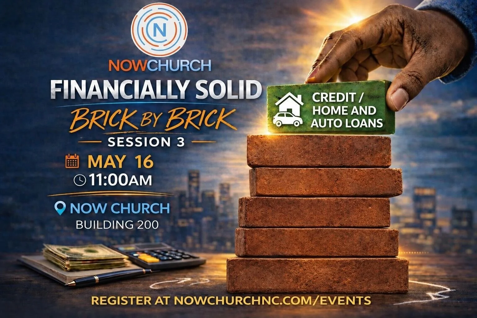 Brick by Brick | Credit, Home Loans &amp; Auto Loans | May 16th @ 11am