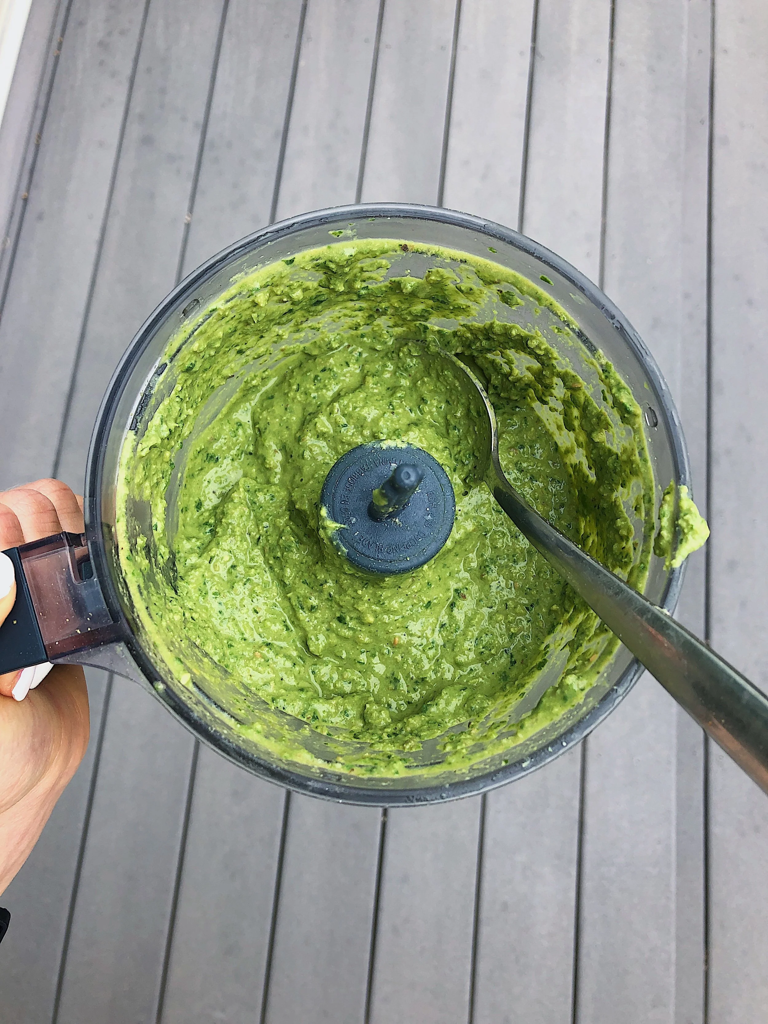 Oil Free Pesto
