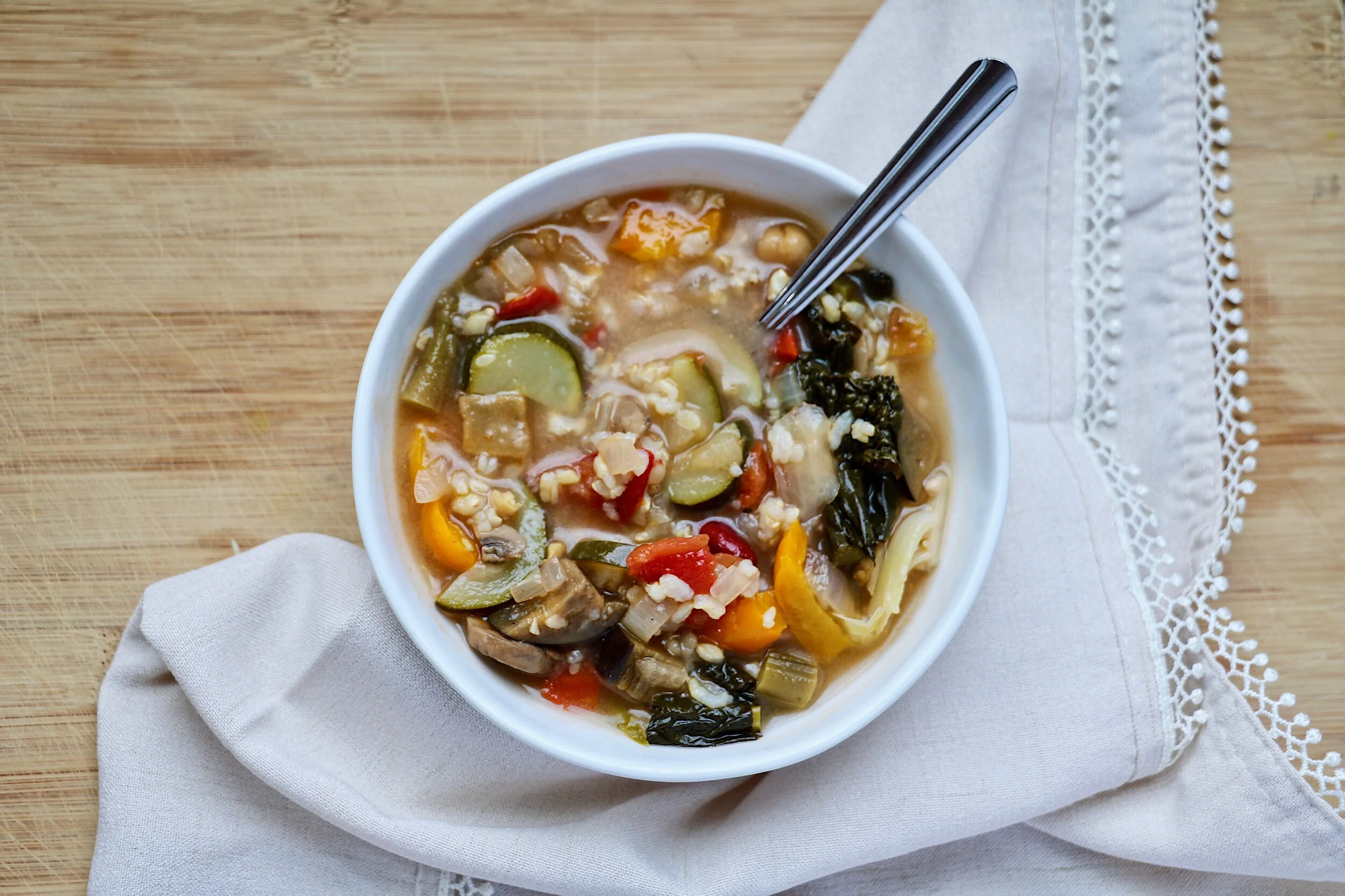 Chickpea Vegetable Soup