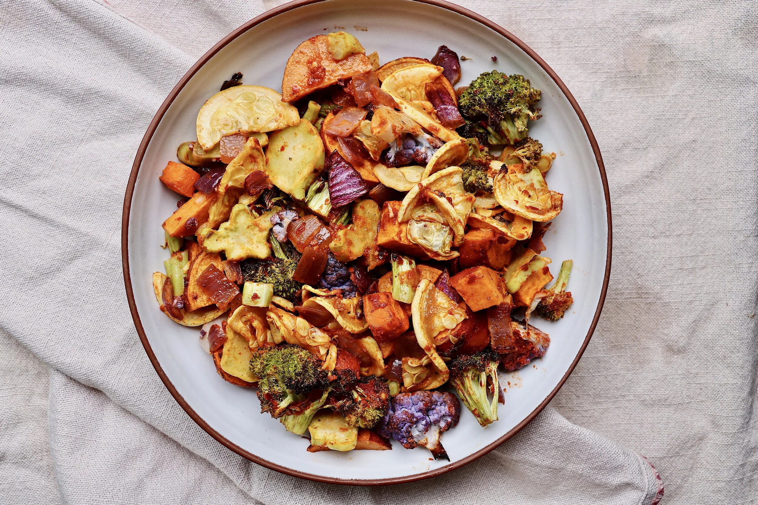 Harrisa Roasted Veggies