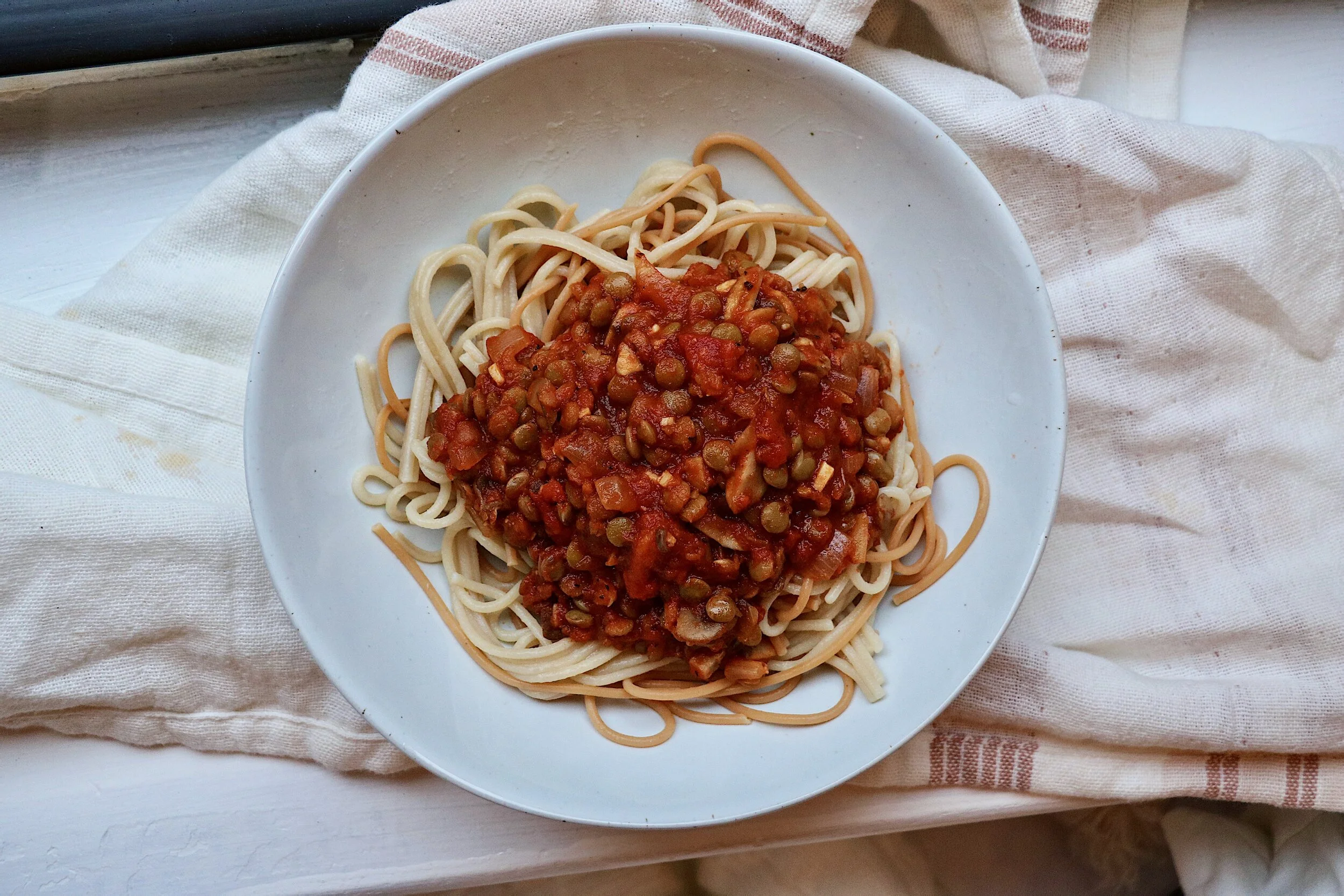 Lentil Bolognese