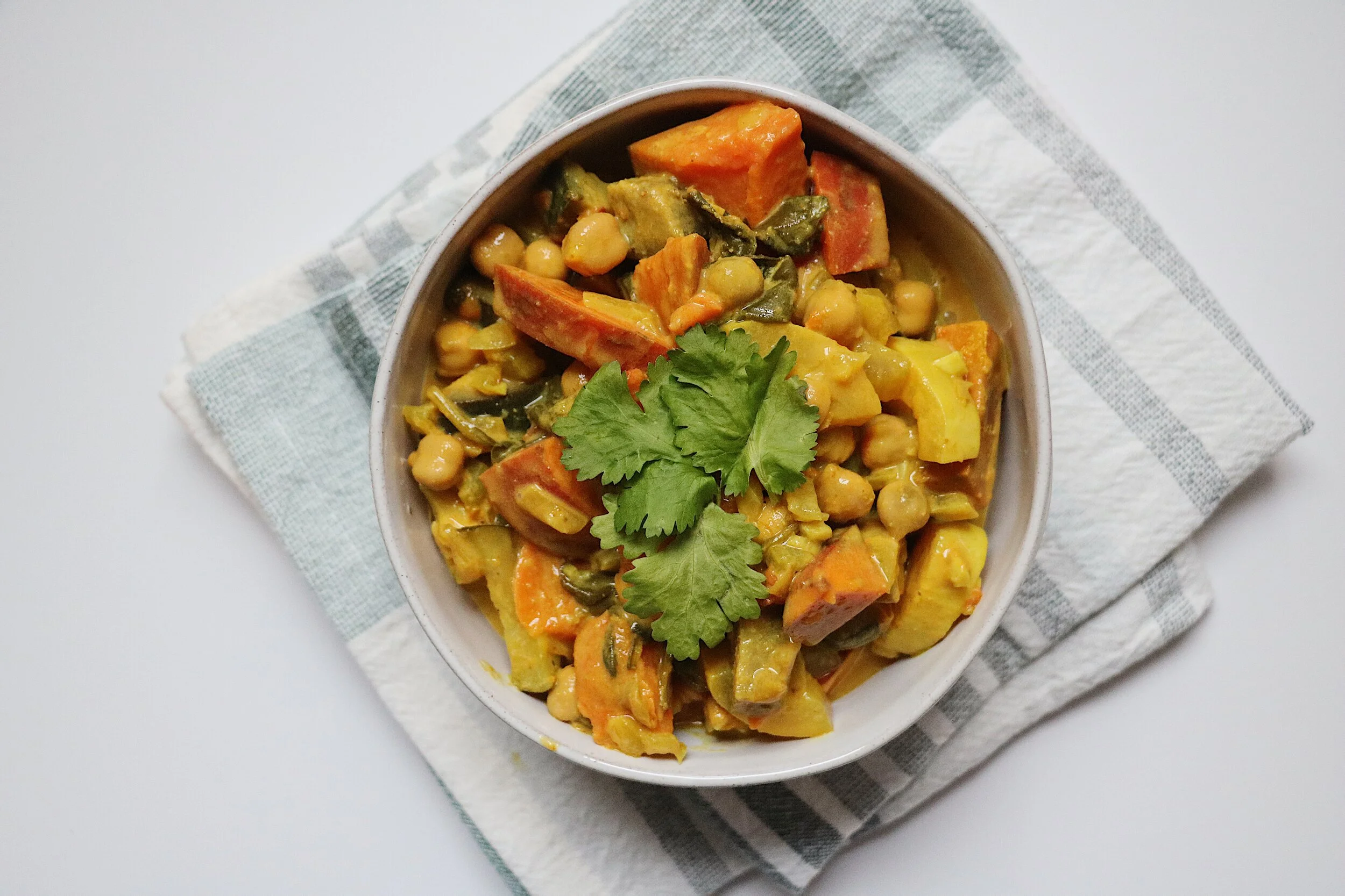 Sweet Potato Chickpea Curry