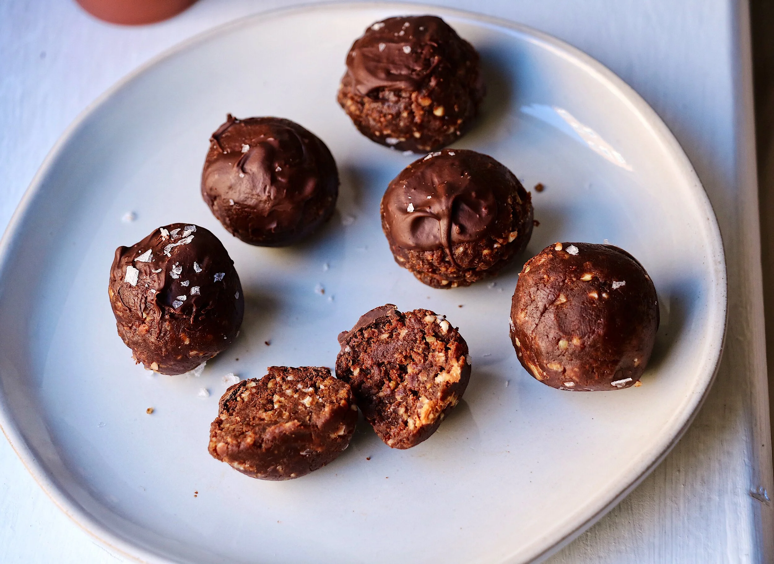 Chocolate Granola Truffles