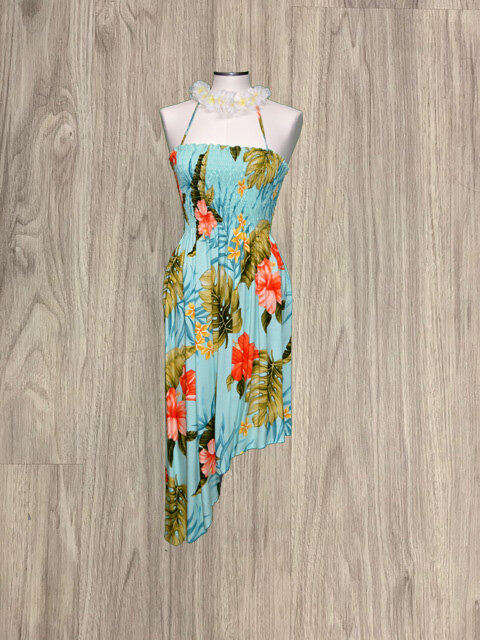 rayon hawaiian dresses