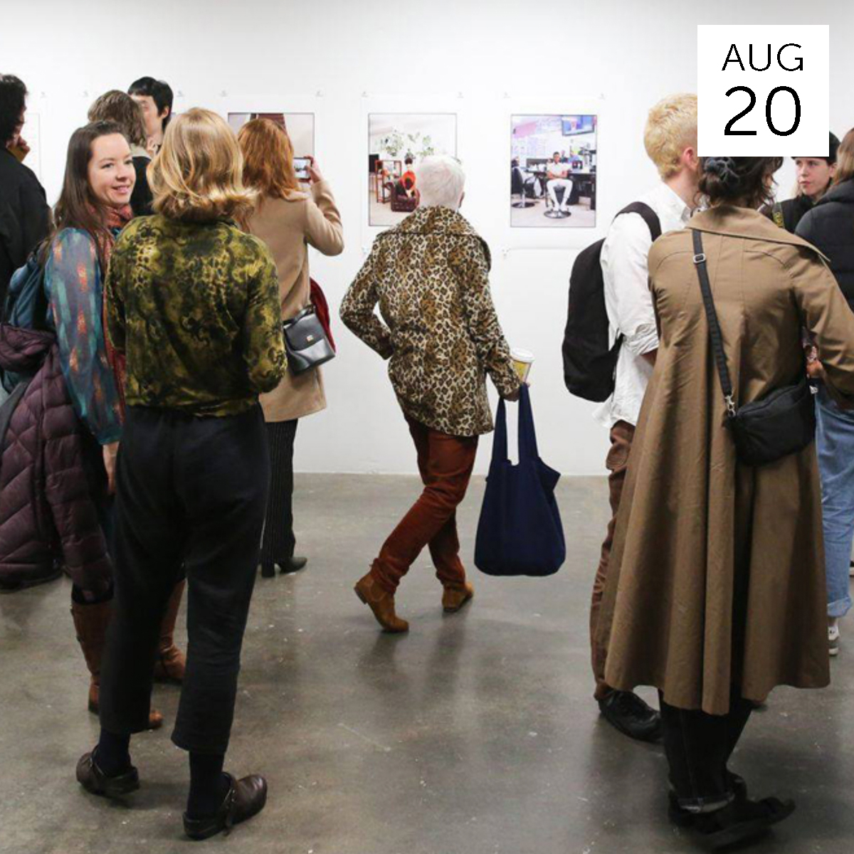 First Site Gallery talk for School of Art students