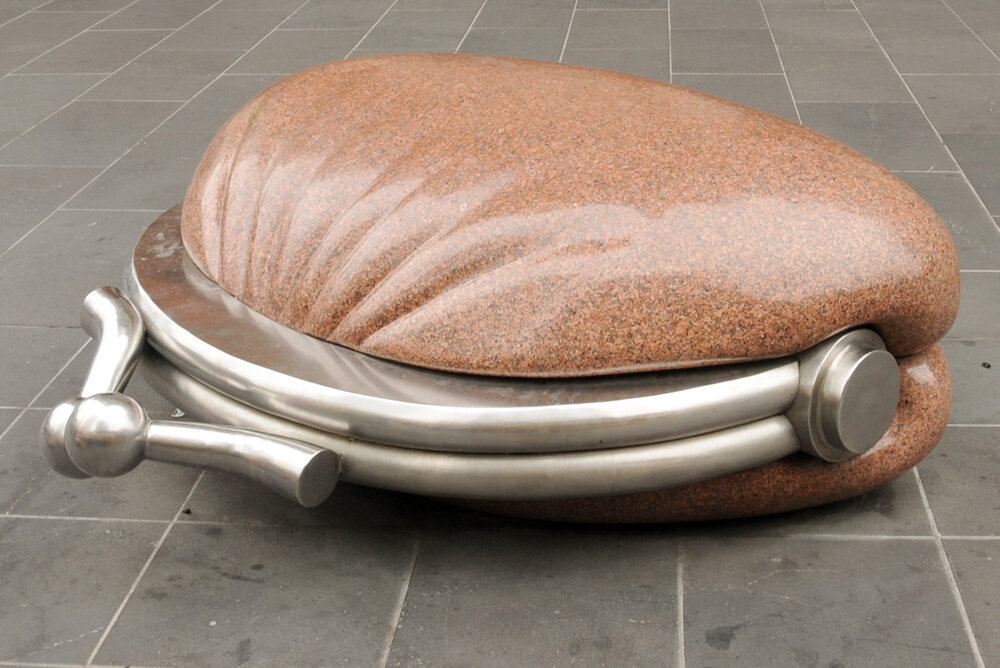  Dr Simon Perry's iconic  The Public Purse  makes the list of Time Out Melbourne's favourite public artworks in Melbourne. 