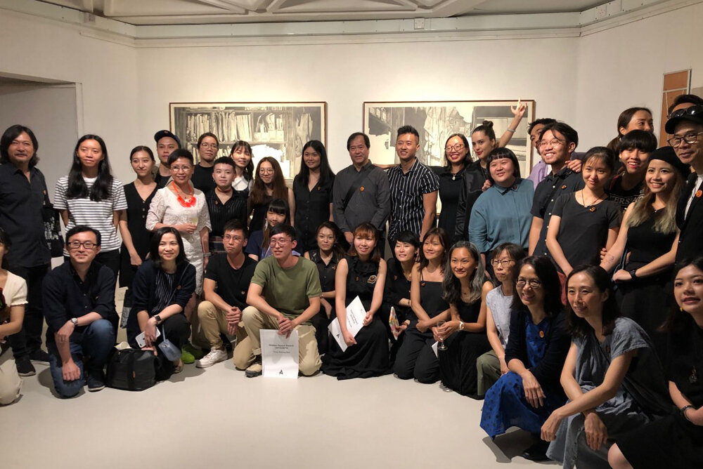  Bachelor of Arts (Fine Art) Graduate Exhibition opening at Pao Gallery, Hong Kong Art Centre. 