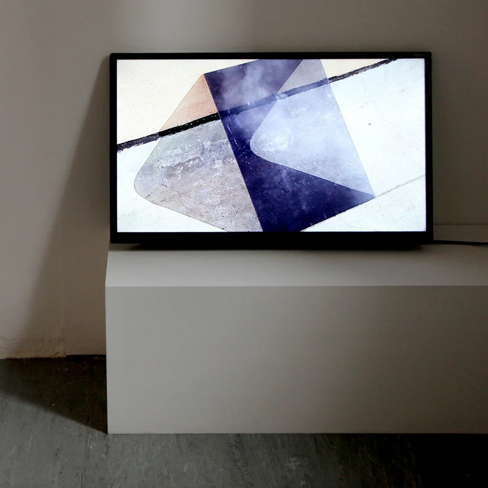 Julia Burke  Partly Cloudy  (detail), 2017   Single channel video